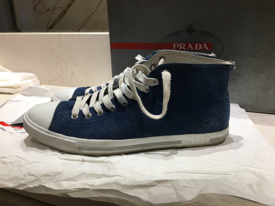 프라다 스포츠 스웨이드 하이탑 상품이미지6