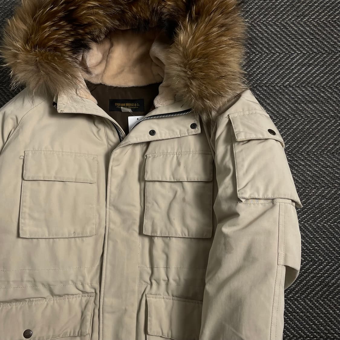 유니폼브릿지 라쿤 유틸리티 다운 파카o 4285 상품이미지5