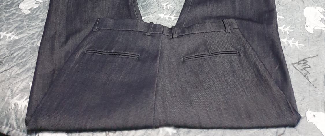 아베크 디자인 투턱 생지 데님팬츠 (M) 상품이미지3
