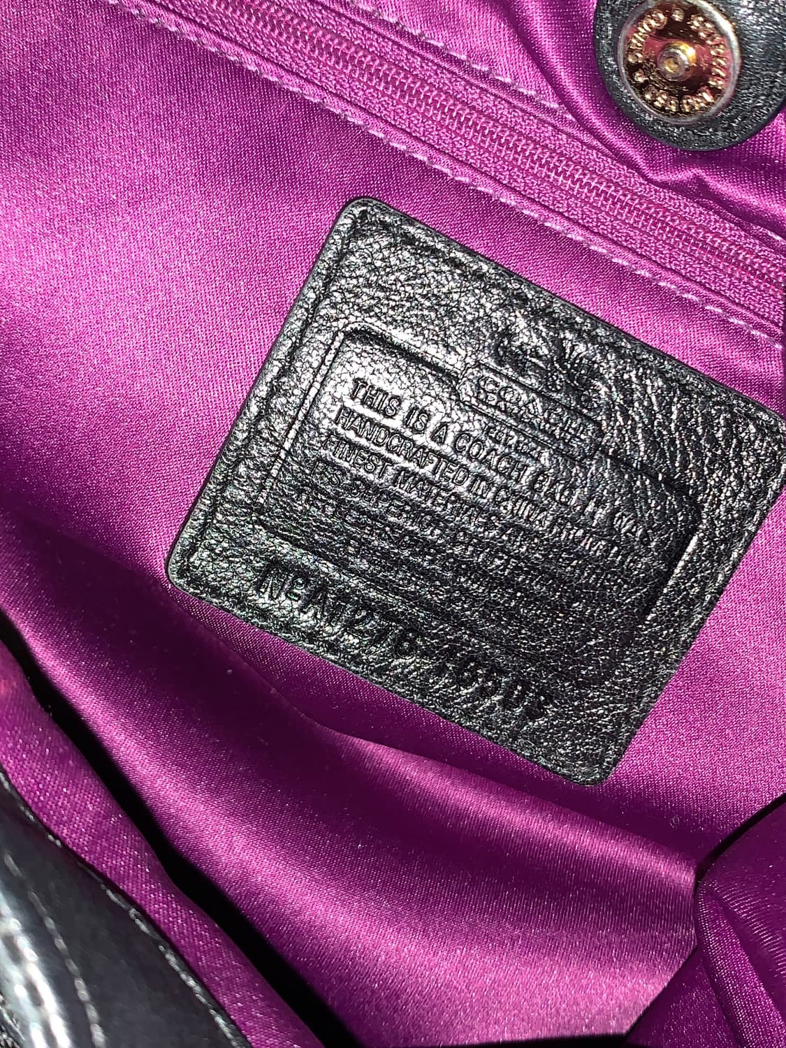 [S급] Old Coach black shoulder bag 상품이미지5