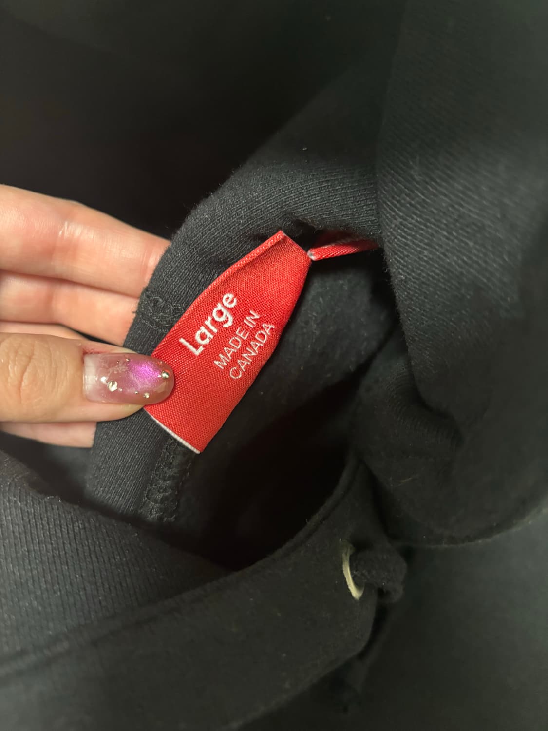 슈프림 크롬 클래식로고 후드(L) 상품이미지5