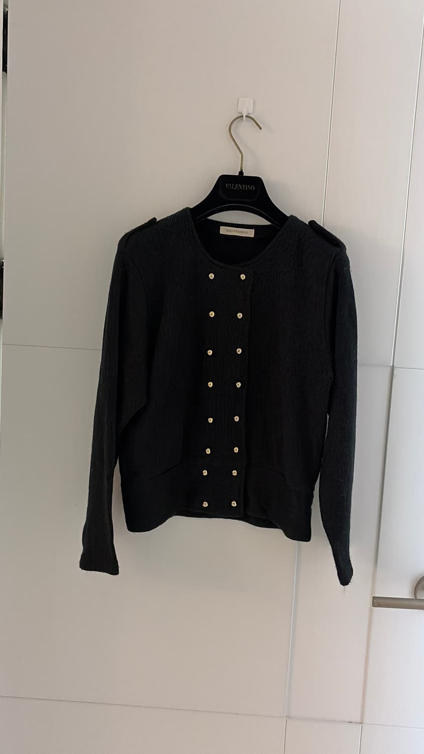 일본 편집샵 비아플레인맛 가디건 44,55 상품이미지1