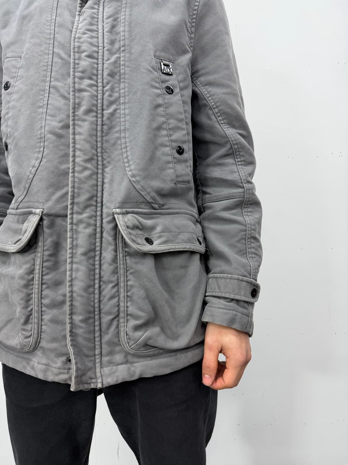 Armani Exchange Hooded Field Jacket 상품이미지3