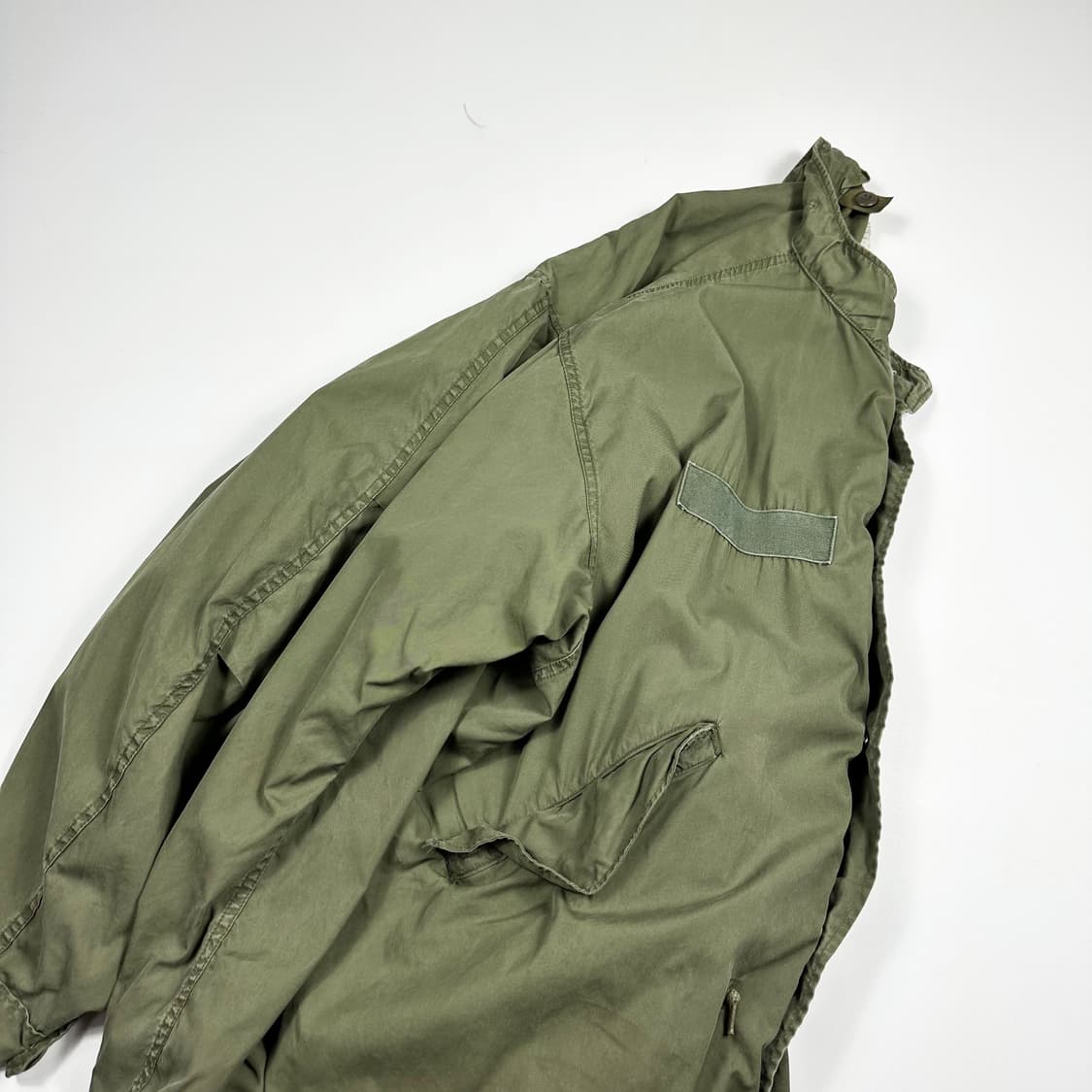 오리지널 미군 m-65 피쉬테일 개파카 XL 상품이미지1