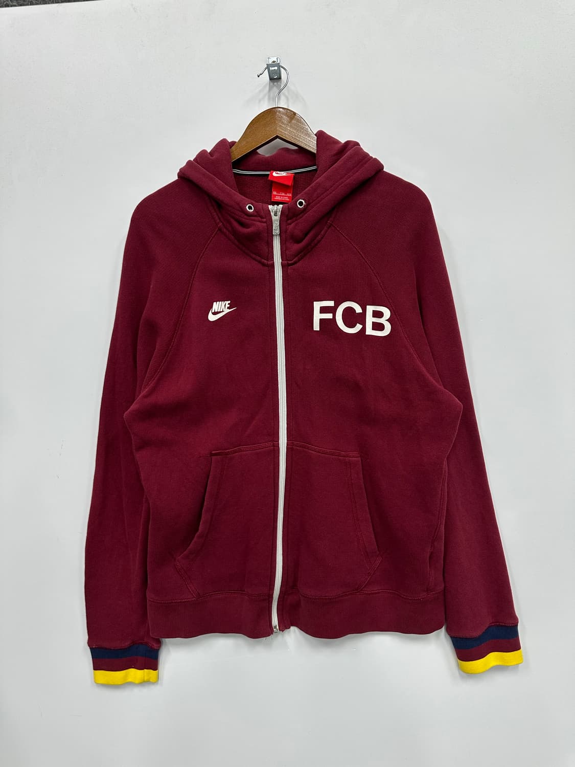 나이키 버건디 바르셀로나 후드집업  상품이미지1