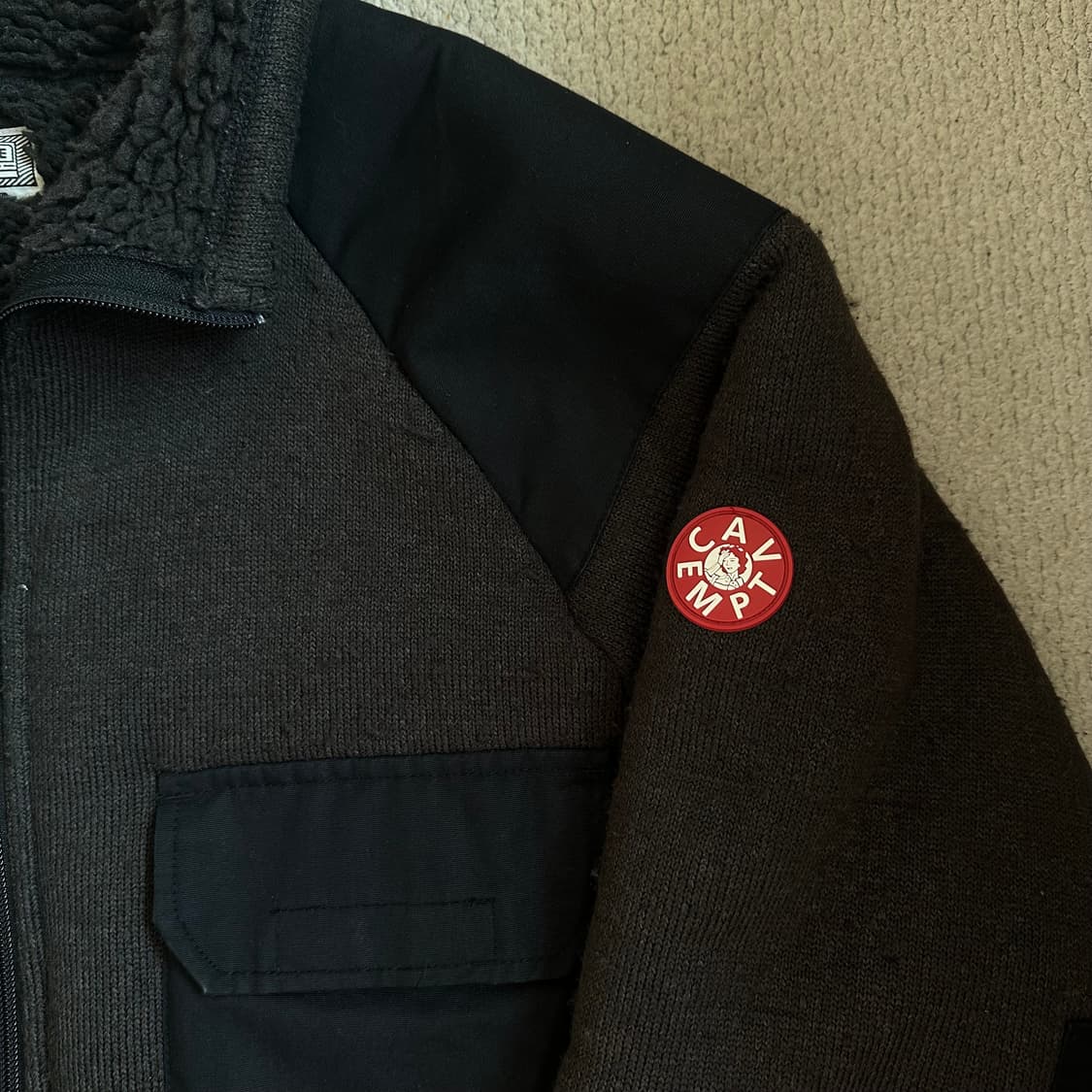 Cav Empt(카브엠트) 보아 플리스 집업 자켓 M 상품이미지4