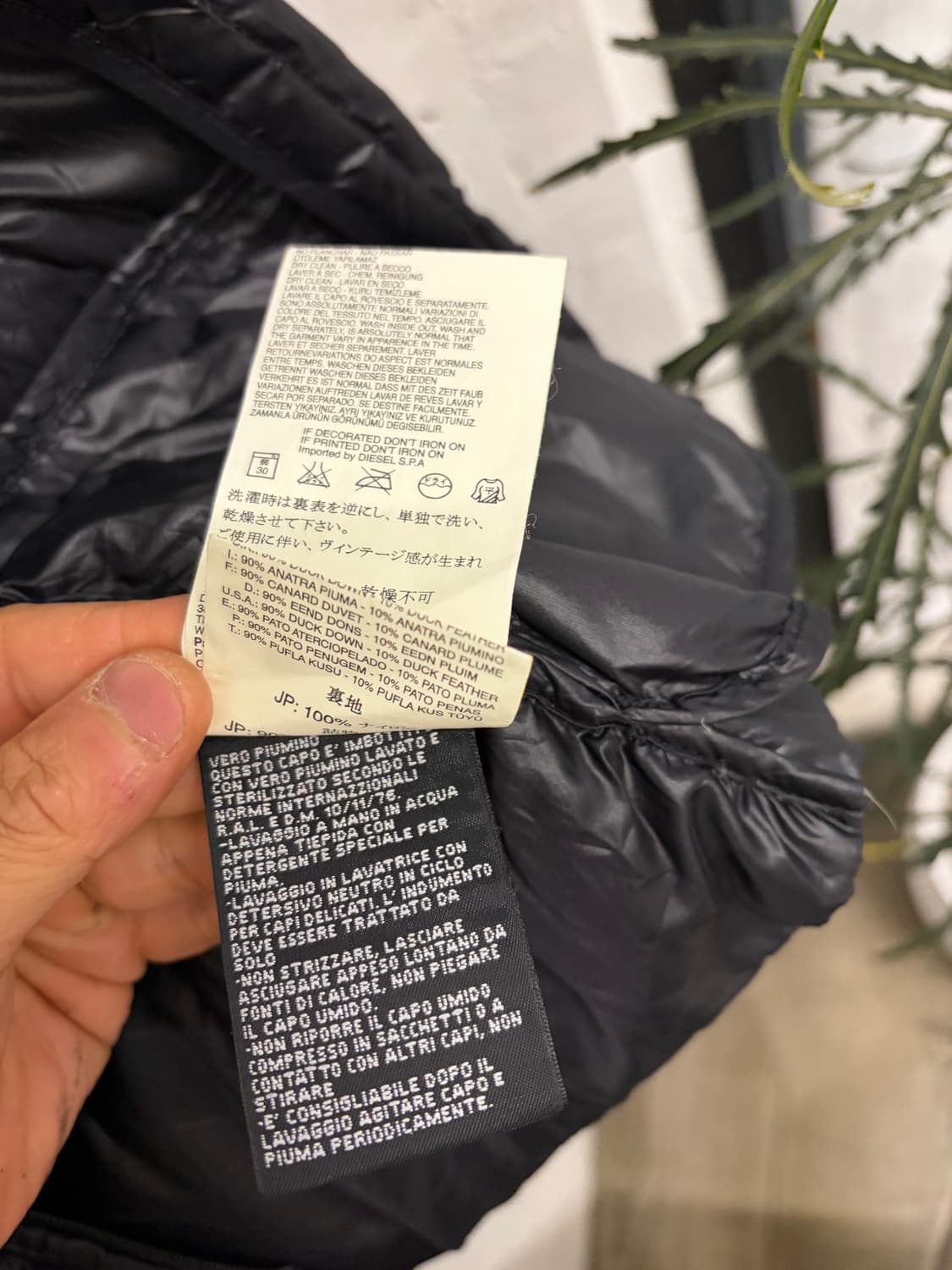 디젤 다운 패딩 상품이미지8