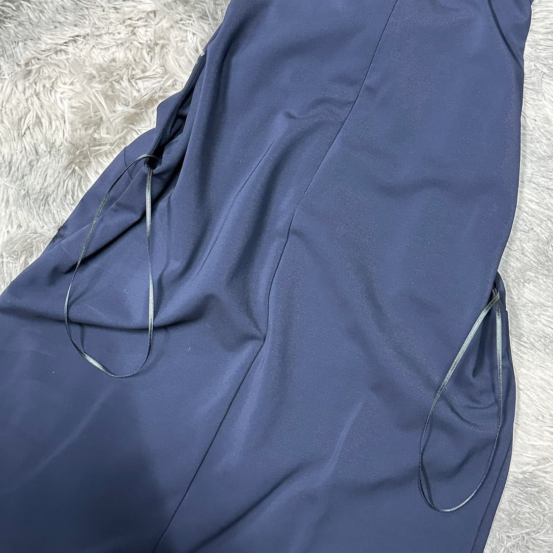 구찌 가죽 홀터넥 미니 원피스 나시 s 상품이미지6