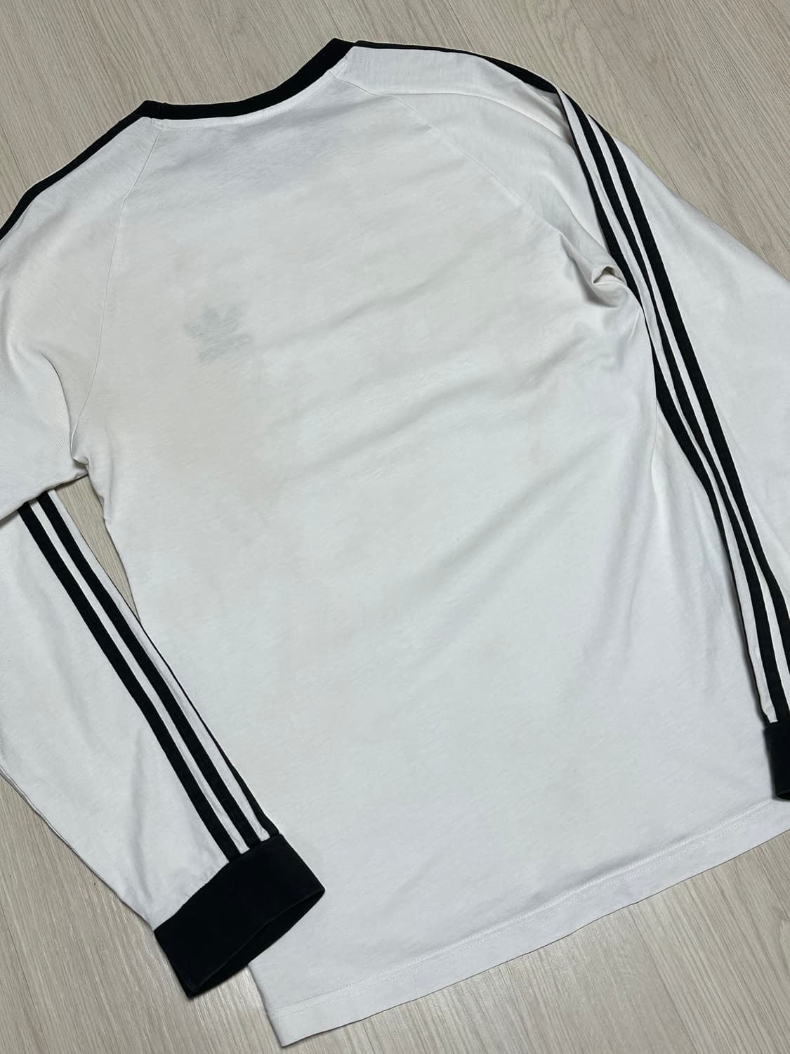 아디다스 ADIDAS 파이어버드 스포티 사이드라인 롱슬리브 화이트 상품이미지5