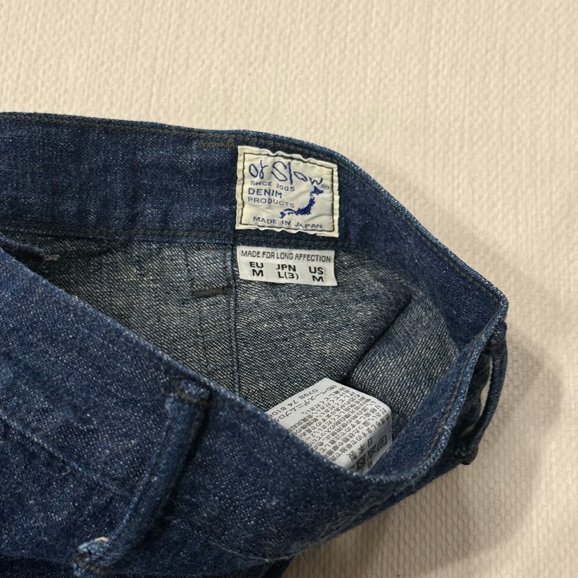 [3]오어슬로우 데님 퍼티그 orslow 상품이미지4