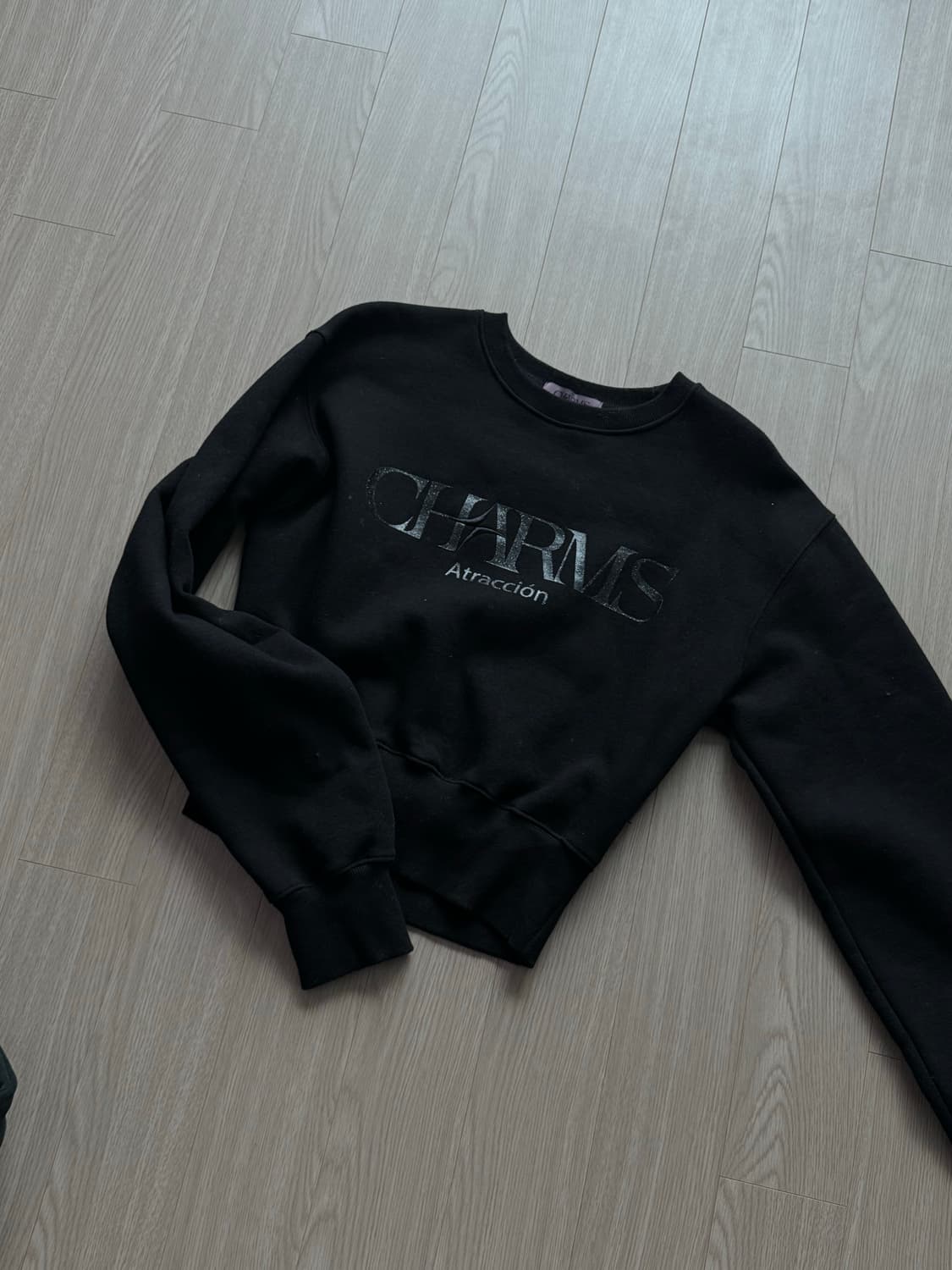 참스 크롭 맨투맨  상품이미지1