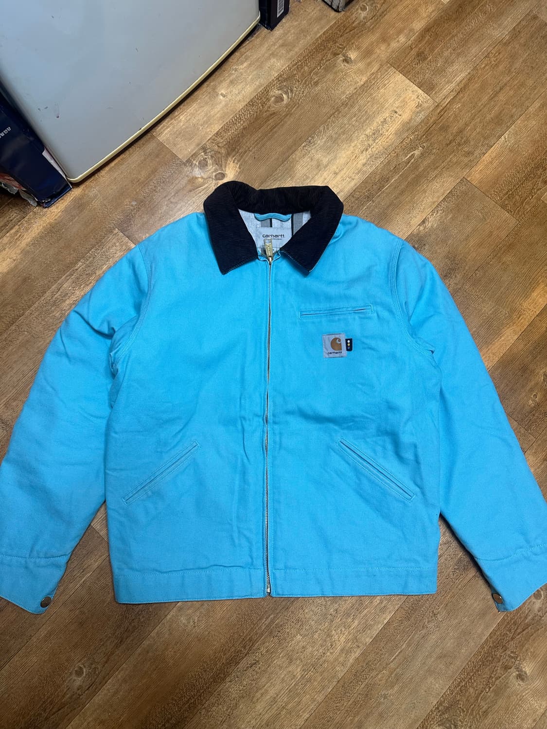 칼하트 WIP x 아이앱 스튜디오 OG 디트로이트 자켓 밀키 블루 상품이미지1