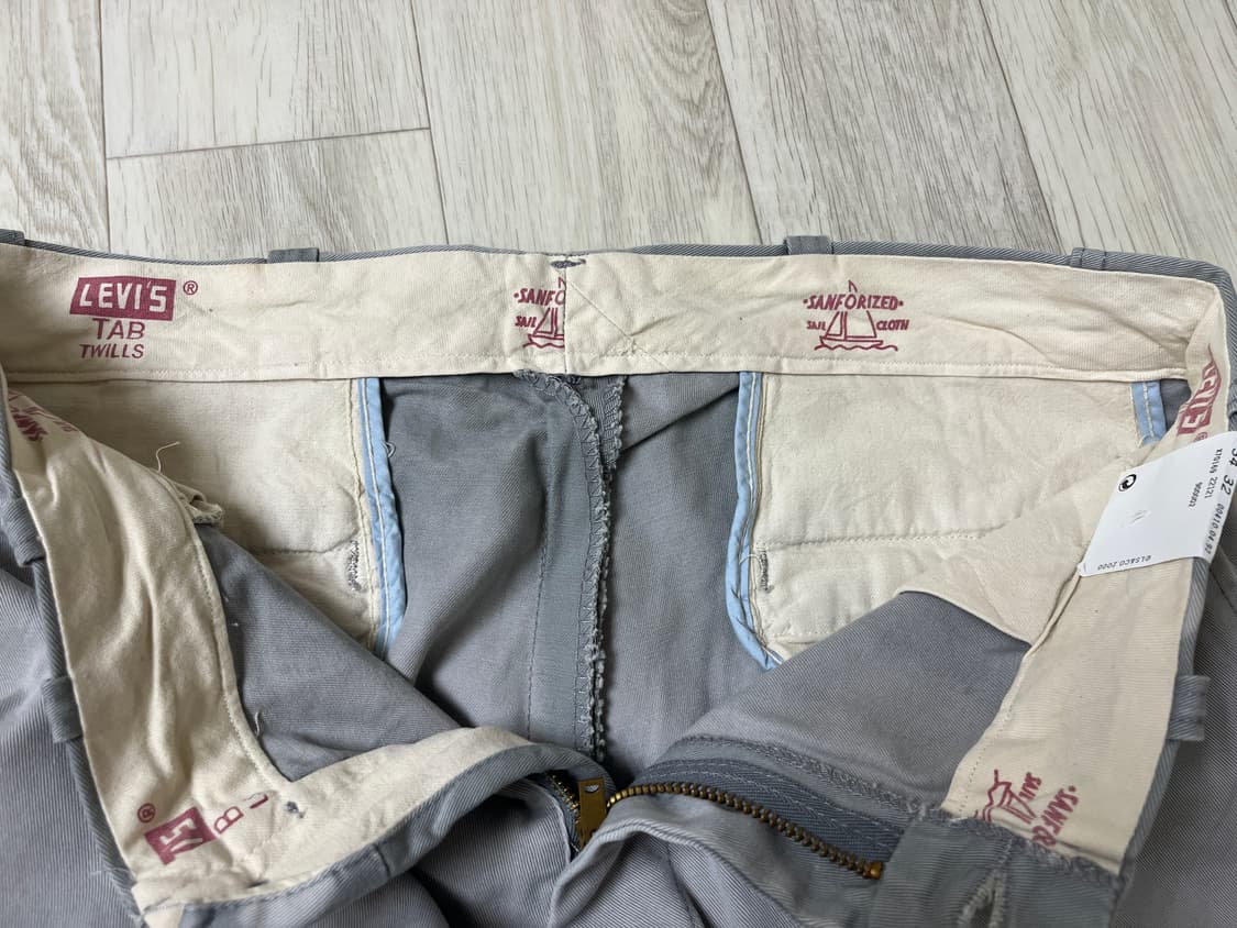 리바이스빈티지클로딩 LVC Drenched Grey Chino 34X32 상품이미지9