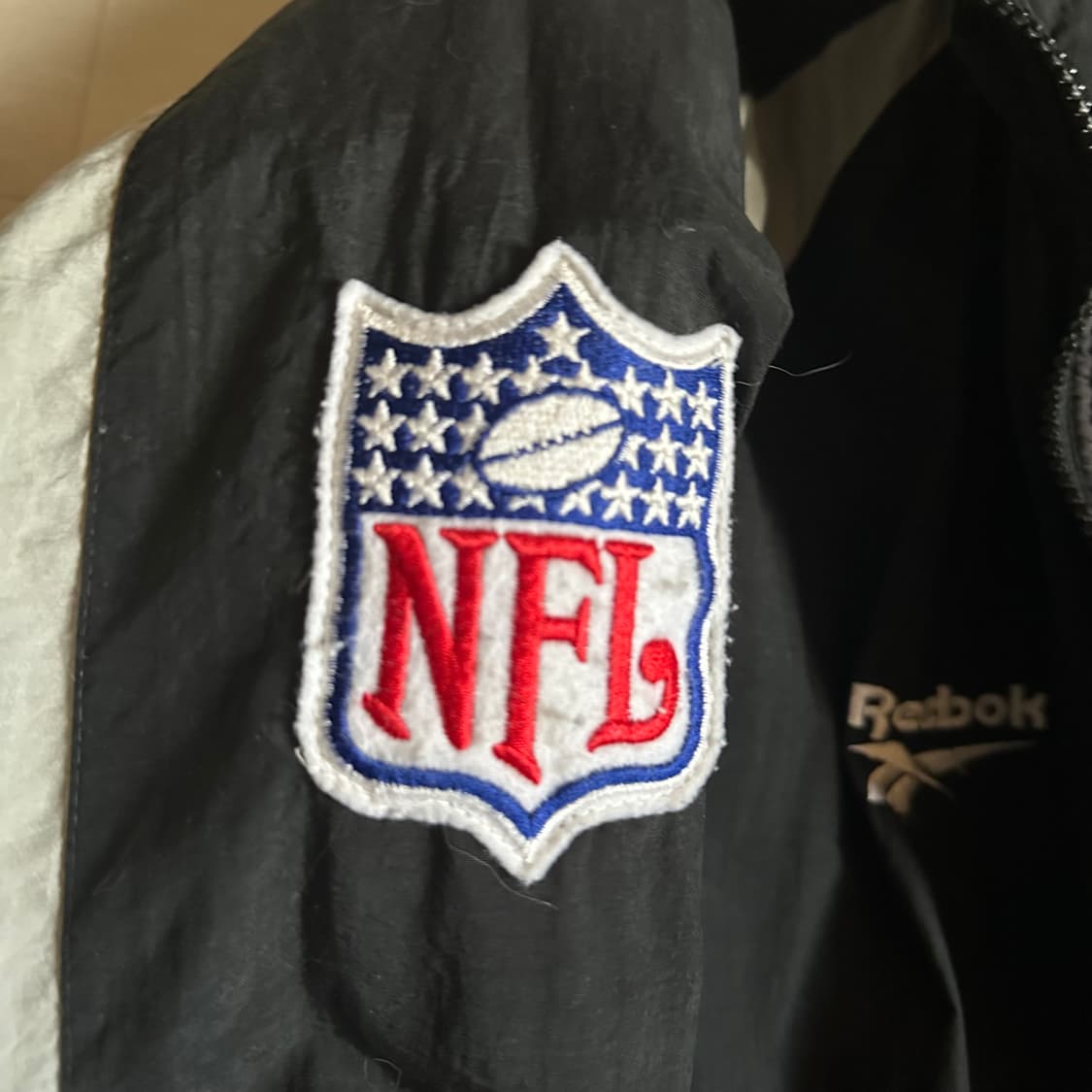 90s 오클랜드 레이더스 리복 프로 자켓 상품이미지8