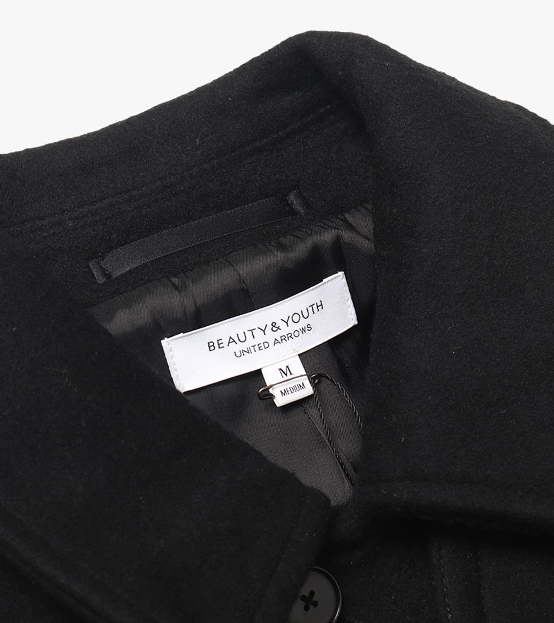 BEAUTY&YOUTH - MELTON BALMACAAN COAT 상품이미지6