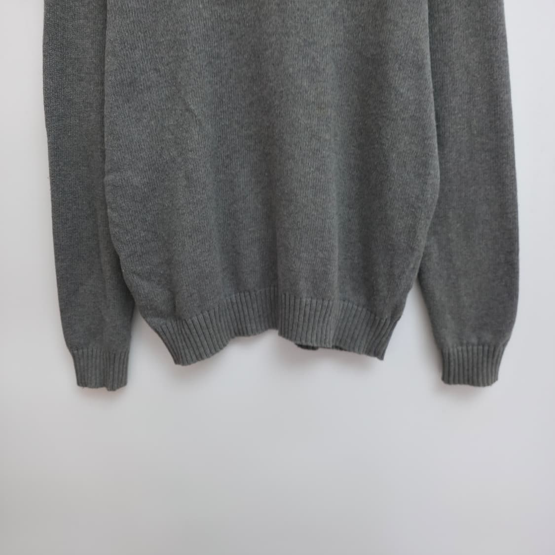 [M] 폴로 랄프로렌 쿼터집업 니트 그레이 상품이미지3