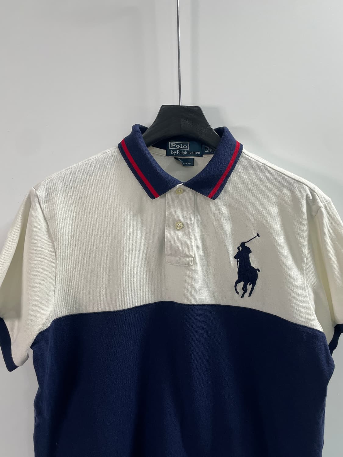 폴로 랄프로렌 빅포니 투톤 반팔 카라티 (on.706) 상품이미지2