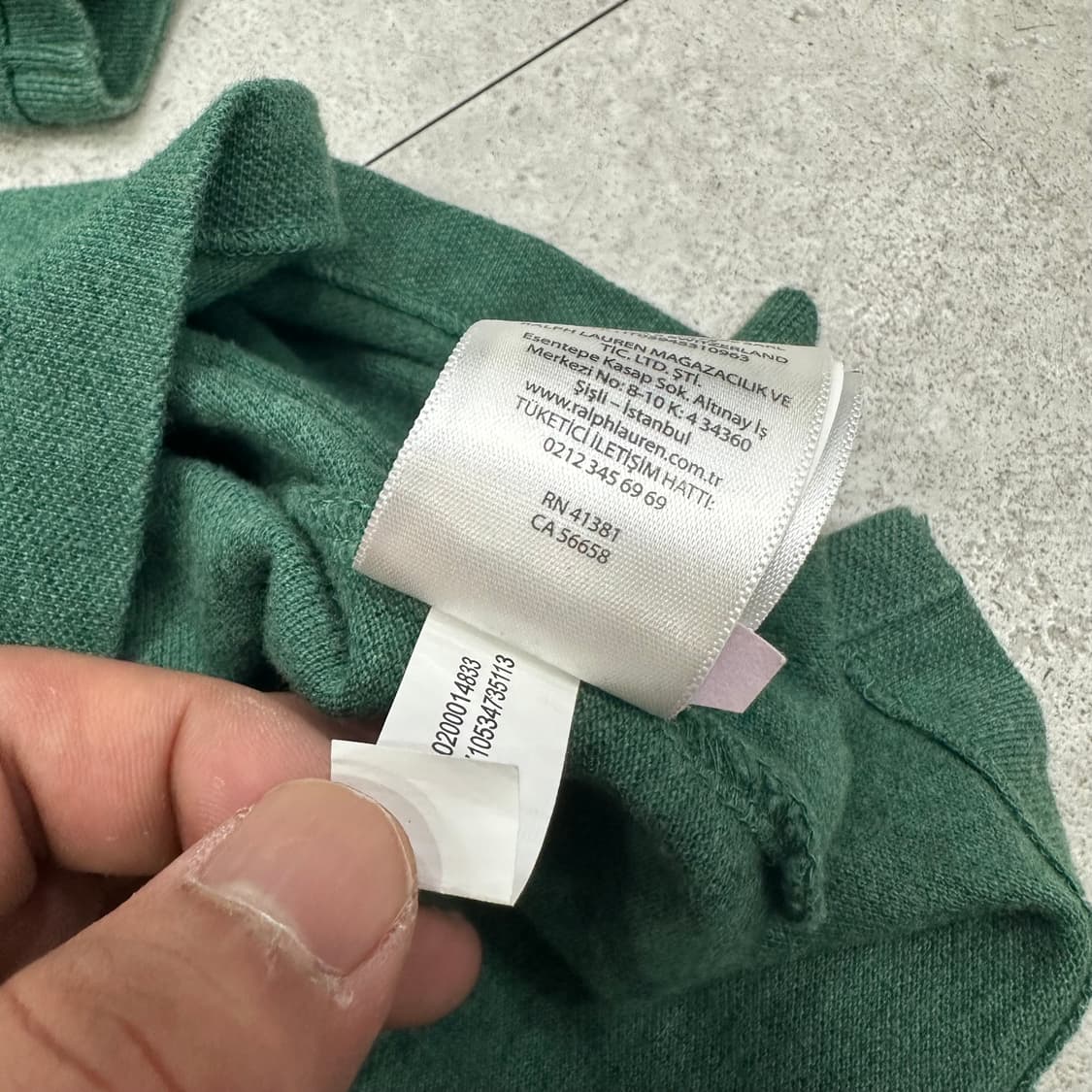 폴로 카라반팔티 그린 상품이미지3