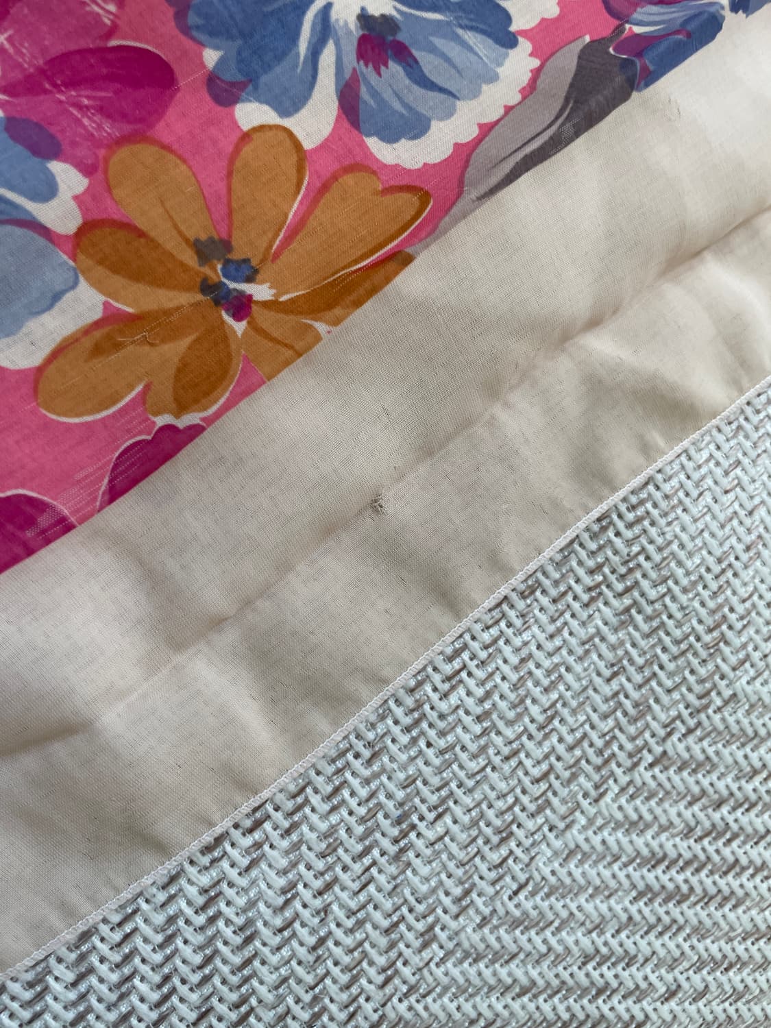 빈티지 실크 플로럴 아트 드레이프 스카프  J04417 상품이미지7