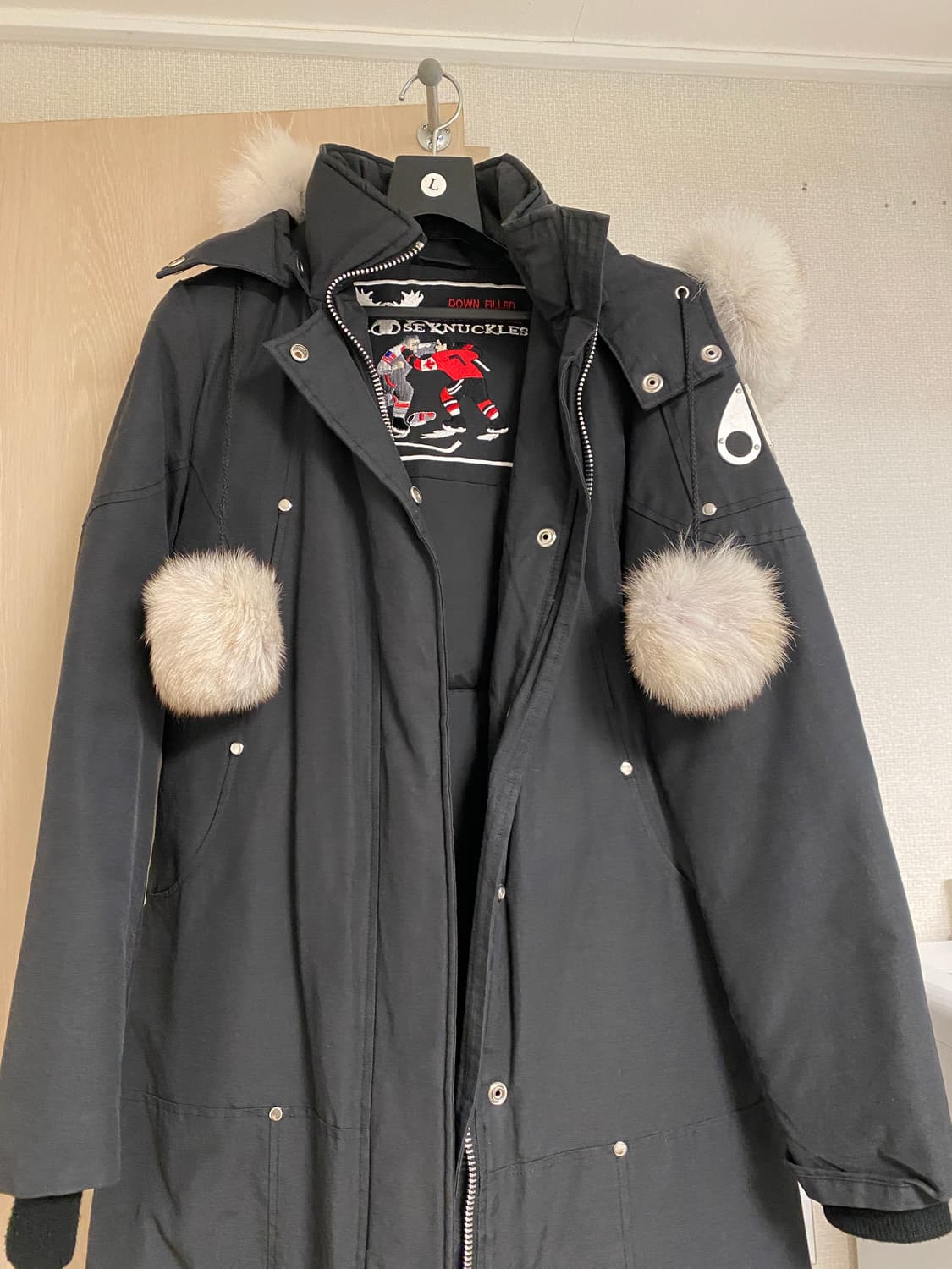 무스너클 롱패딩 S 상품이미지1