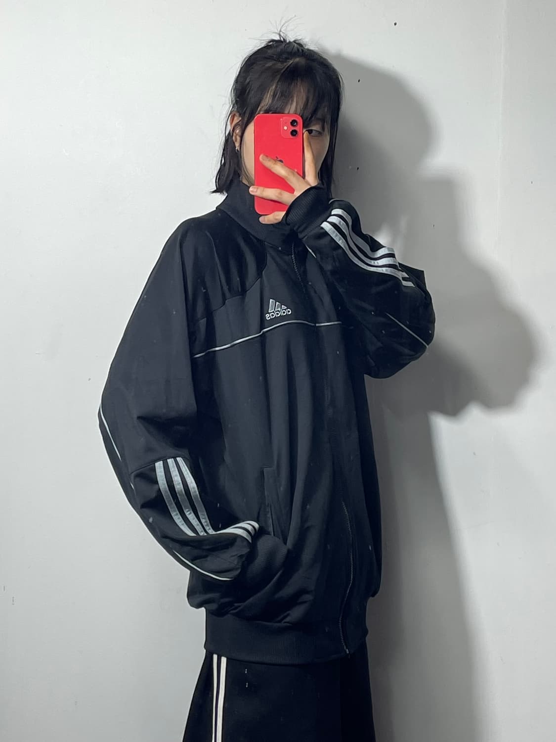 아디다스 미드로고 트랙탑 져지 Xl  상품이미지3