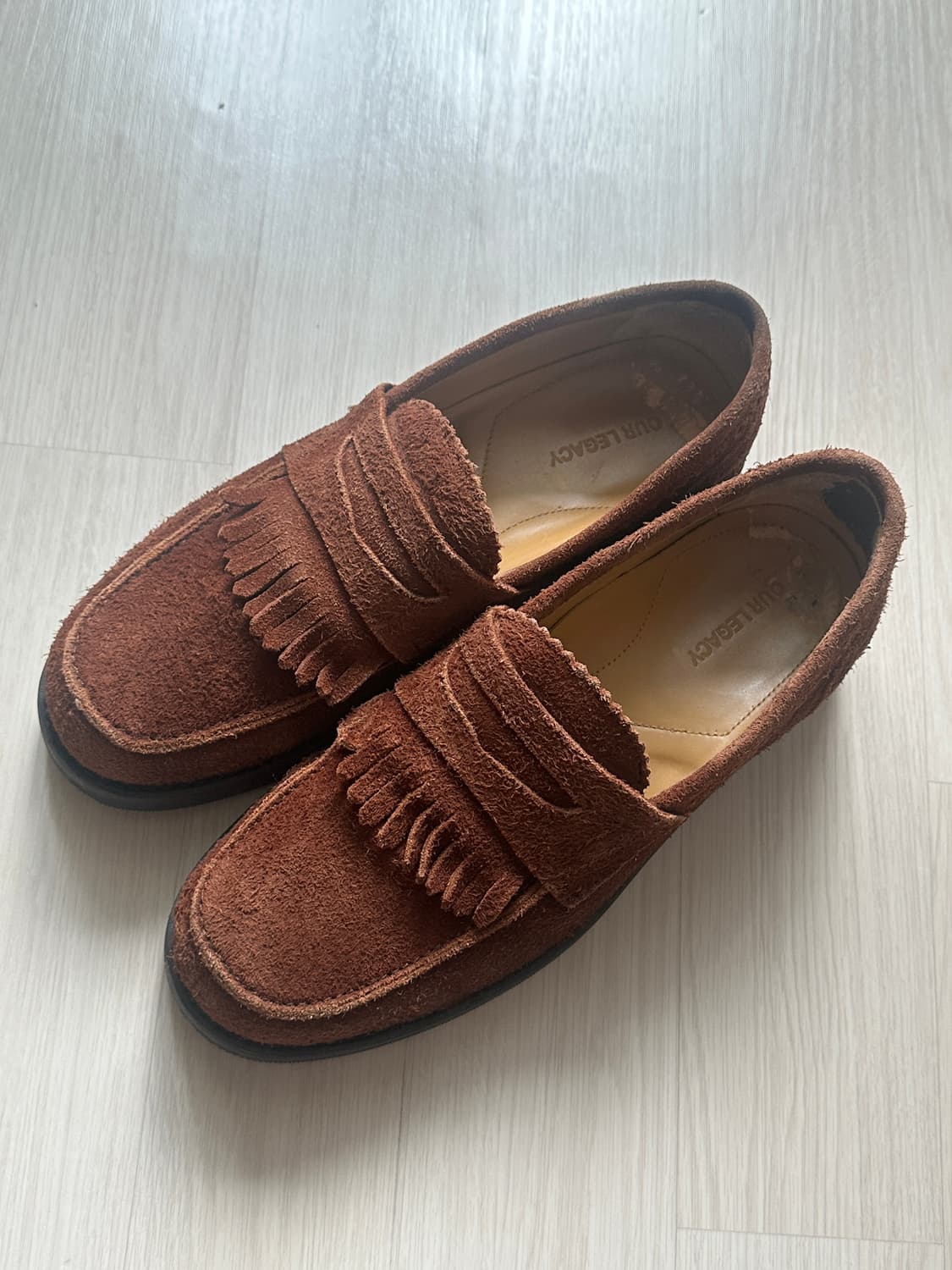 아워레가시 스웨이드 로퍼 EU44 상품이미지1