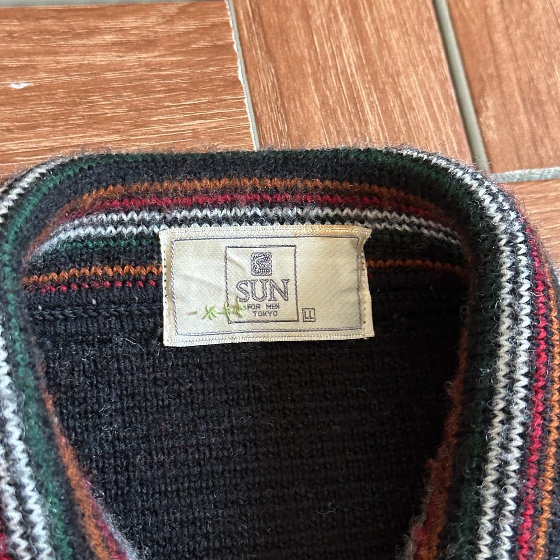 90’s Sun for men tokyo wool knit blouson 상품이미지8