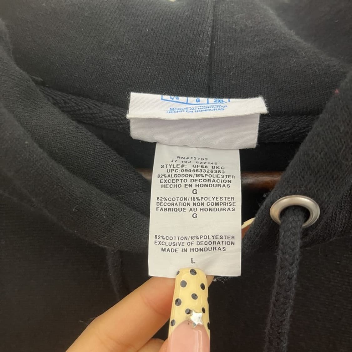 챔피온 리버스위브 올드스쿨 스펠로고 후드티 L C09940 상품이미지6