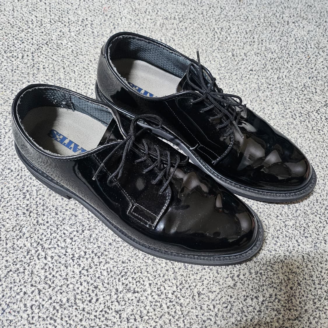 [265/8.5e] 베이츠 Bates 더비 슈즈. 미해군 서비스 슈즈 상품이미지2