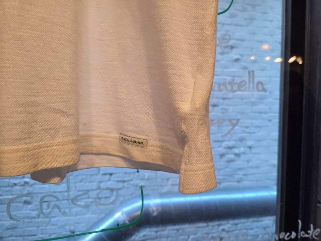 돌체앤가바나 오픈칼라넥 티셔츠  상품이미지3