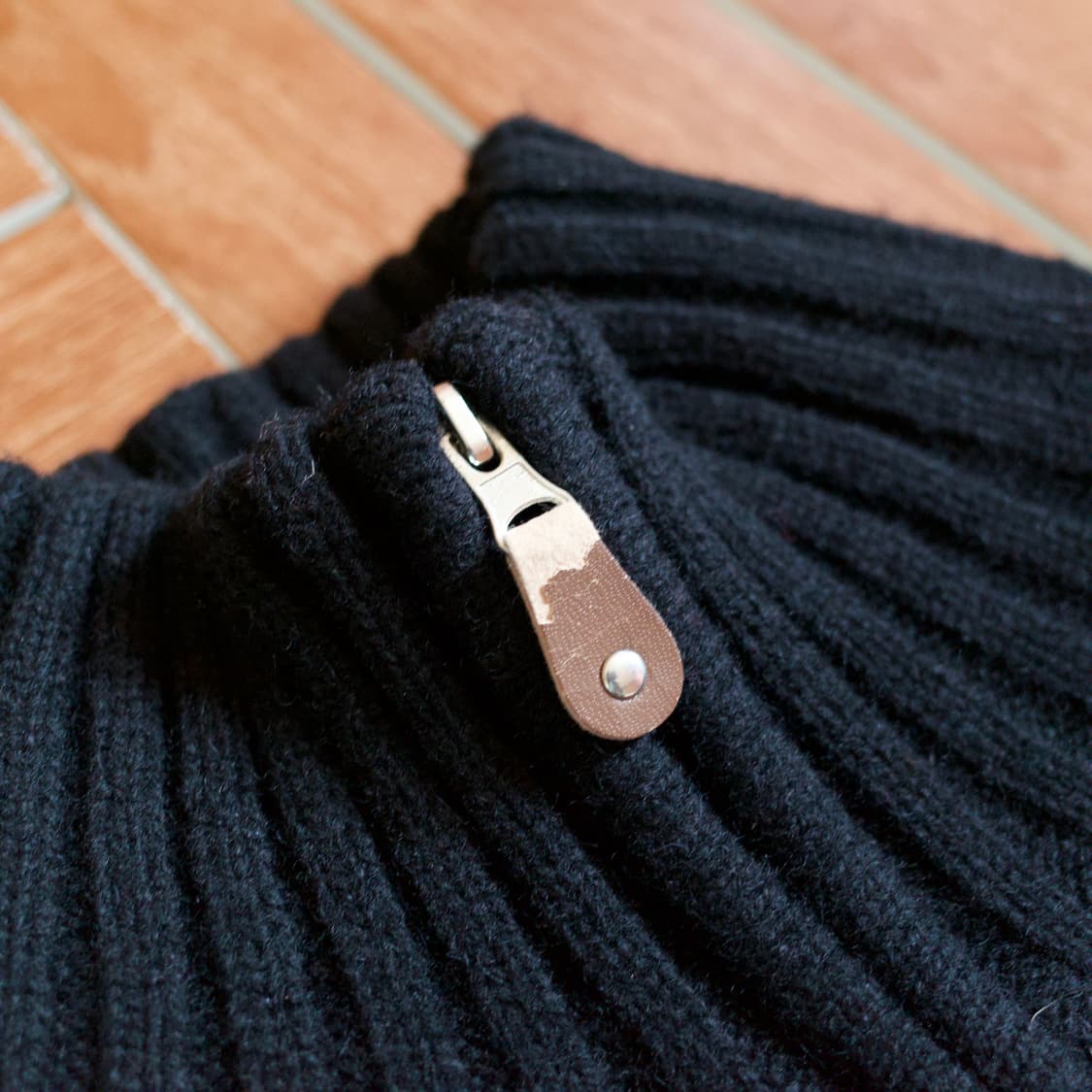 Ancestress wool knit zip-up cardigan 상품이미지5