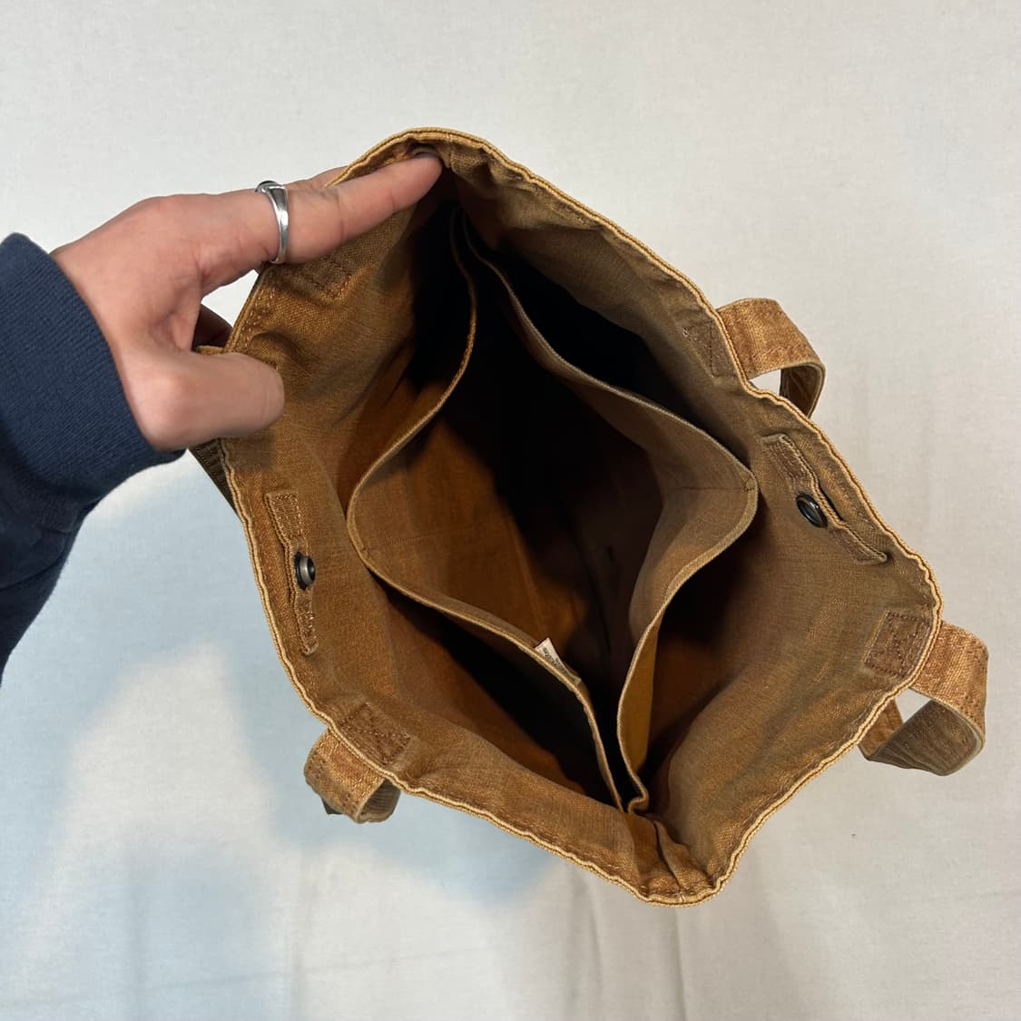 요시다 포터 코튼 데님 숄더백 토트백 P02 상품이미지8