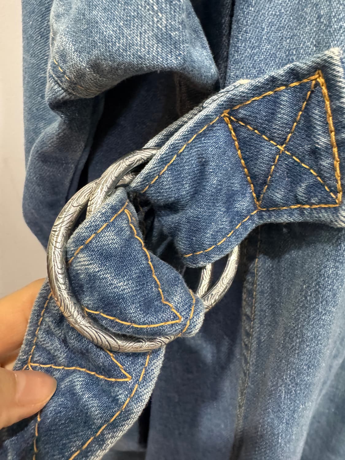 크리스찬 다다 데님 셔츠 자켓 정품 상품이미지6