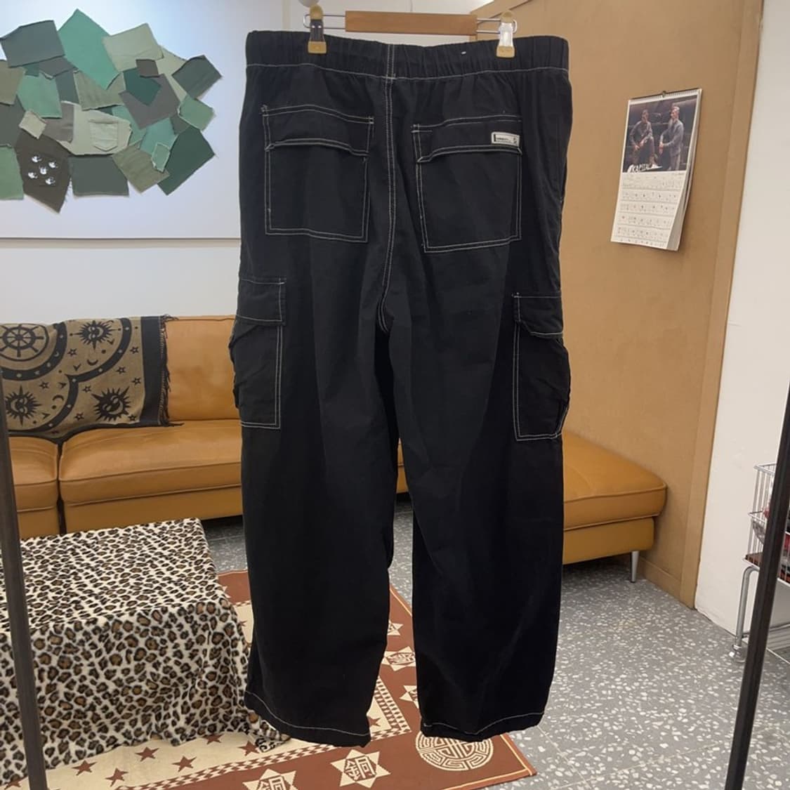 자라 빈티지 스트릿힙합 스티치 디테일 카고팬츠 L C08831 상품이미지3