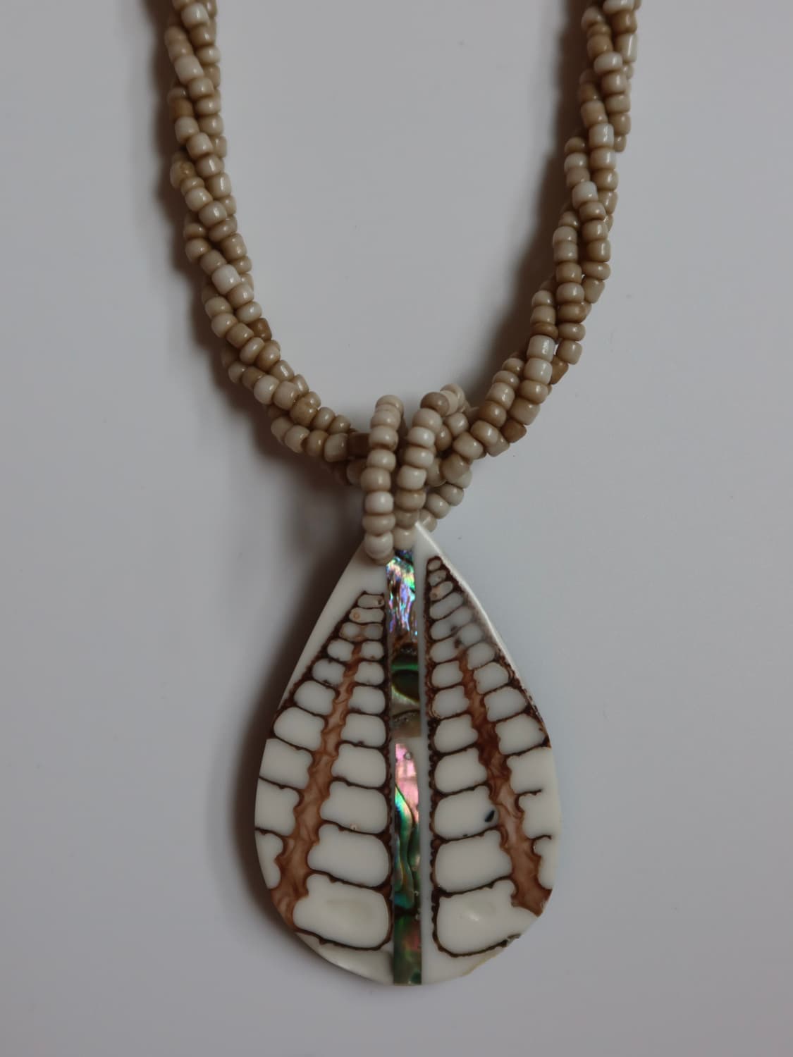 Ivory marble necklace 상품이미지4