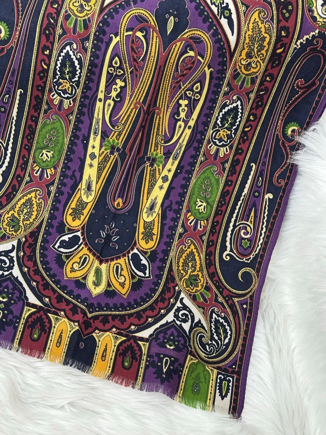 에트로 울 실크 머플러 상품이미지1