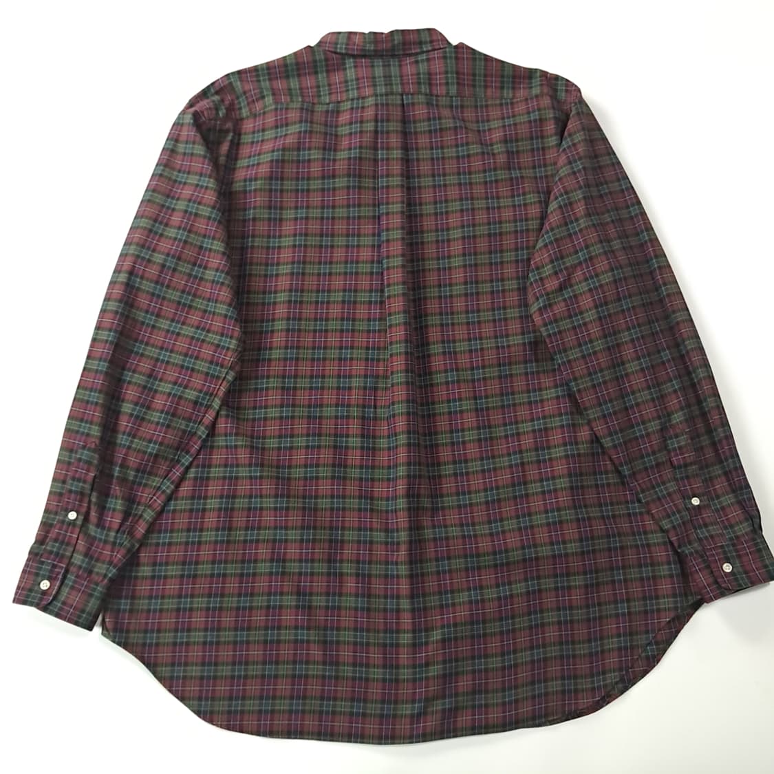 CK300 2XLT 폴로 90s 홍콩판 클래식 타탄체크 셔츠 남방 상품이미지6