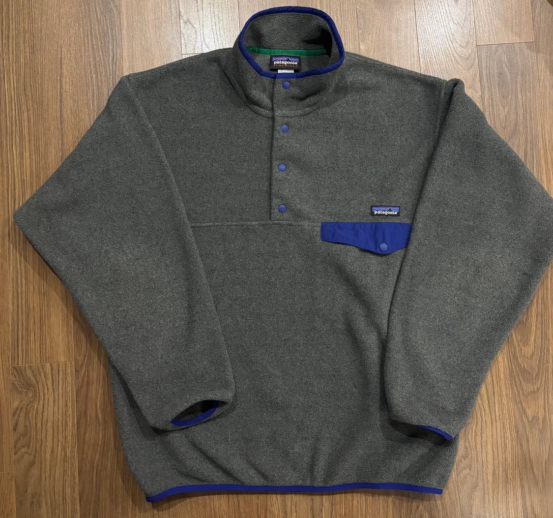 파타고니아 헤비웨이트 신칠라 그레이/블루 M사이즈 상품이미지1