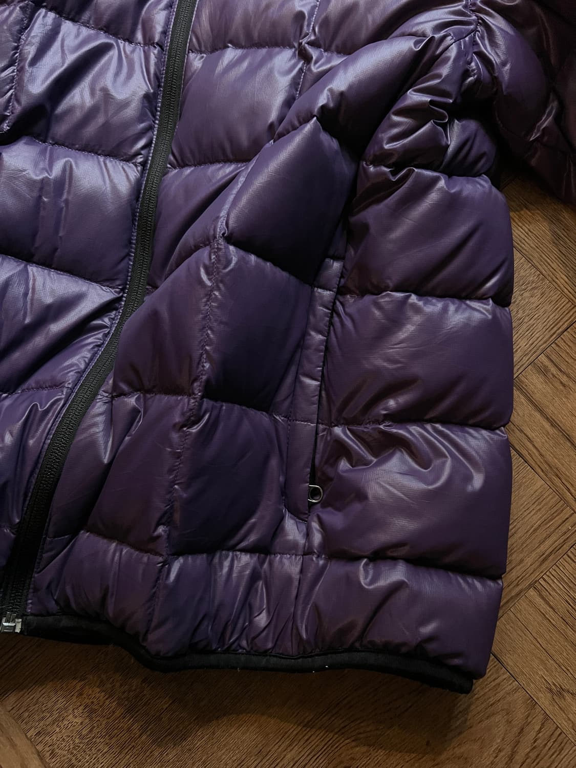 [L]CAMP7 아웃도어 퍼플 다운 경량 패딩 상품이미지5