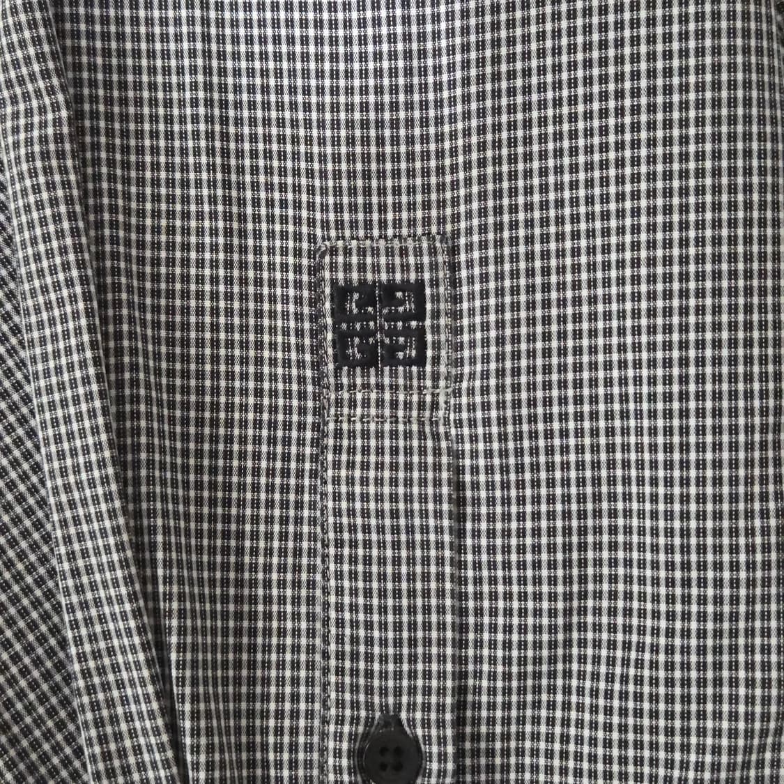 지방시 히든버튼다운 체크셔츠 95 상품이미지5