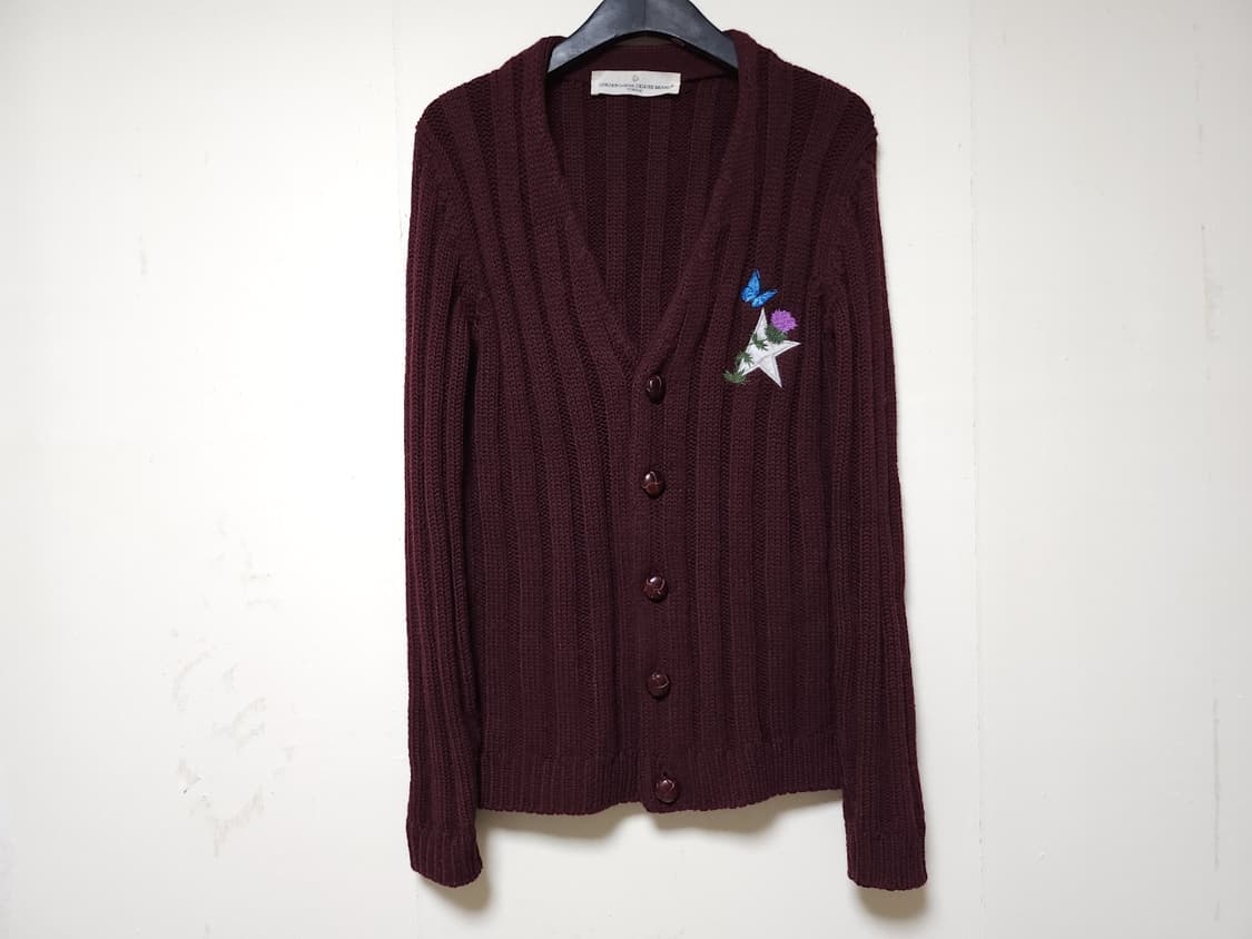 매장판 골든구스 디럭스 가슴수무늬 버건디 가디건 남성 90

 상품이미지2