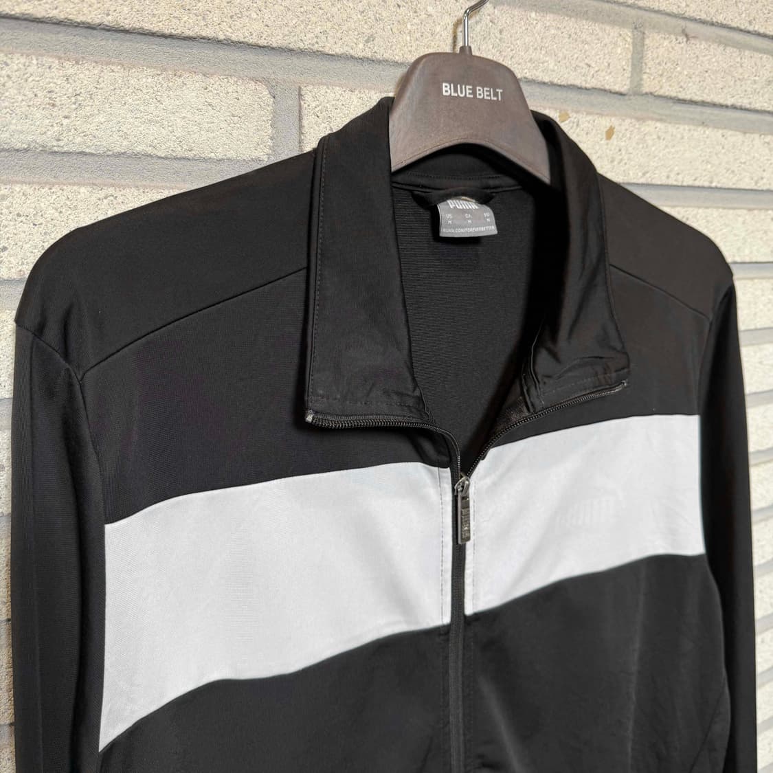 퓨마 폴리 트랙탑 져지 자켓 블랙 컬러  상품이미지3
