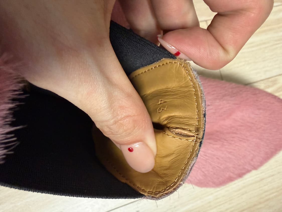 핑크 송치 워커 상품이미지5