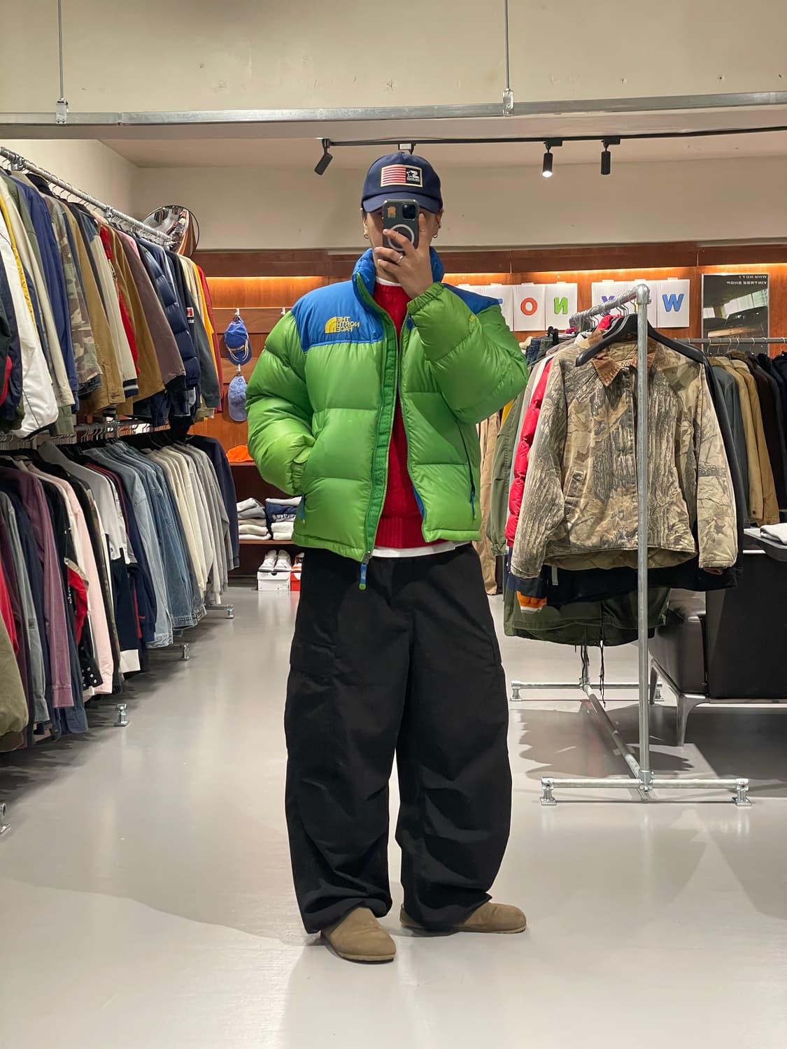 노스페이스 눕시 패딩 상품이미지1