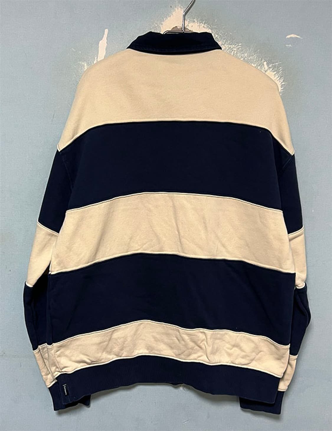 커버낫 남자 럭비 맨투맨 카라 추동 캐주얼 오버핏 L 100 상품이미지2