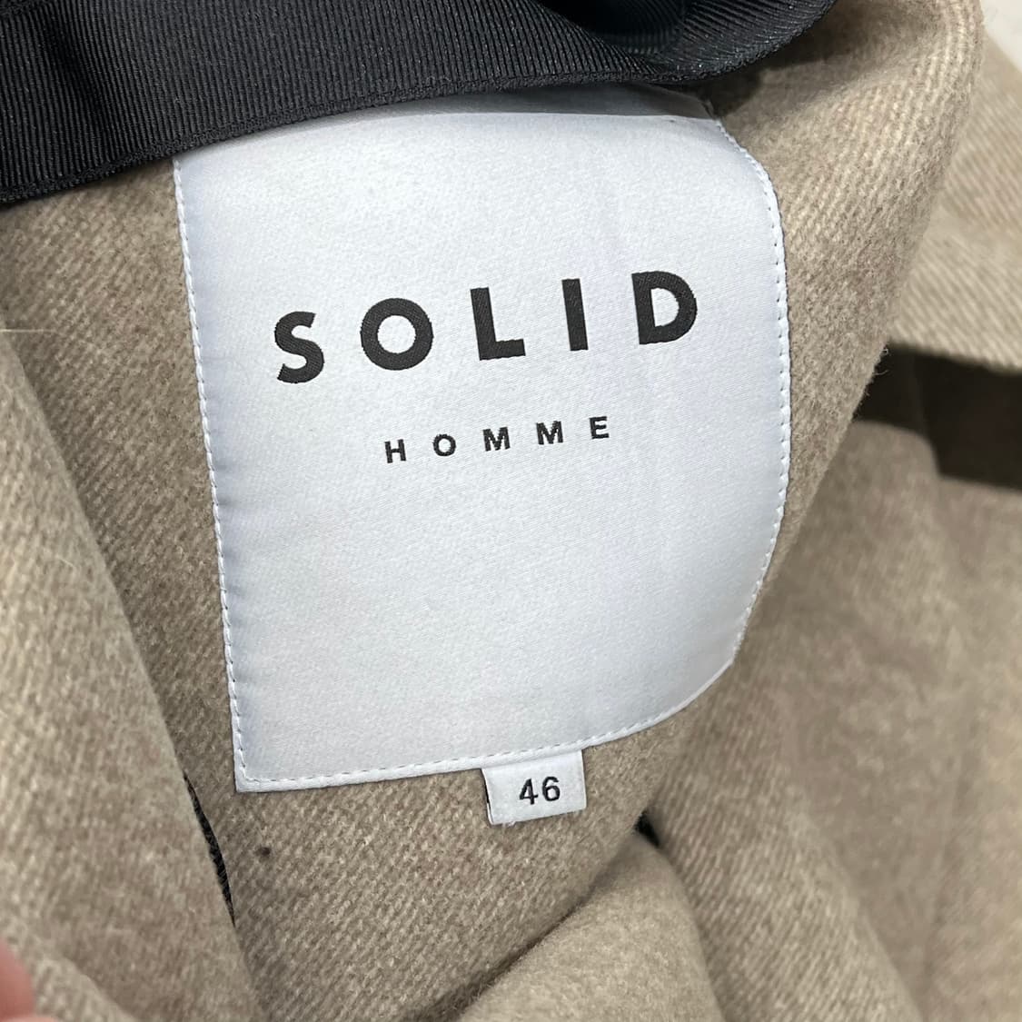 솔리드옴므 울 롱코트 s08924 상품이미지5