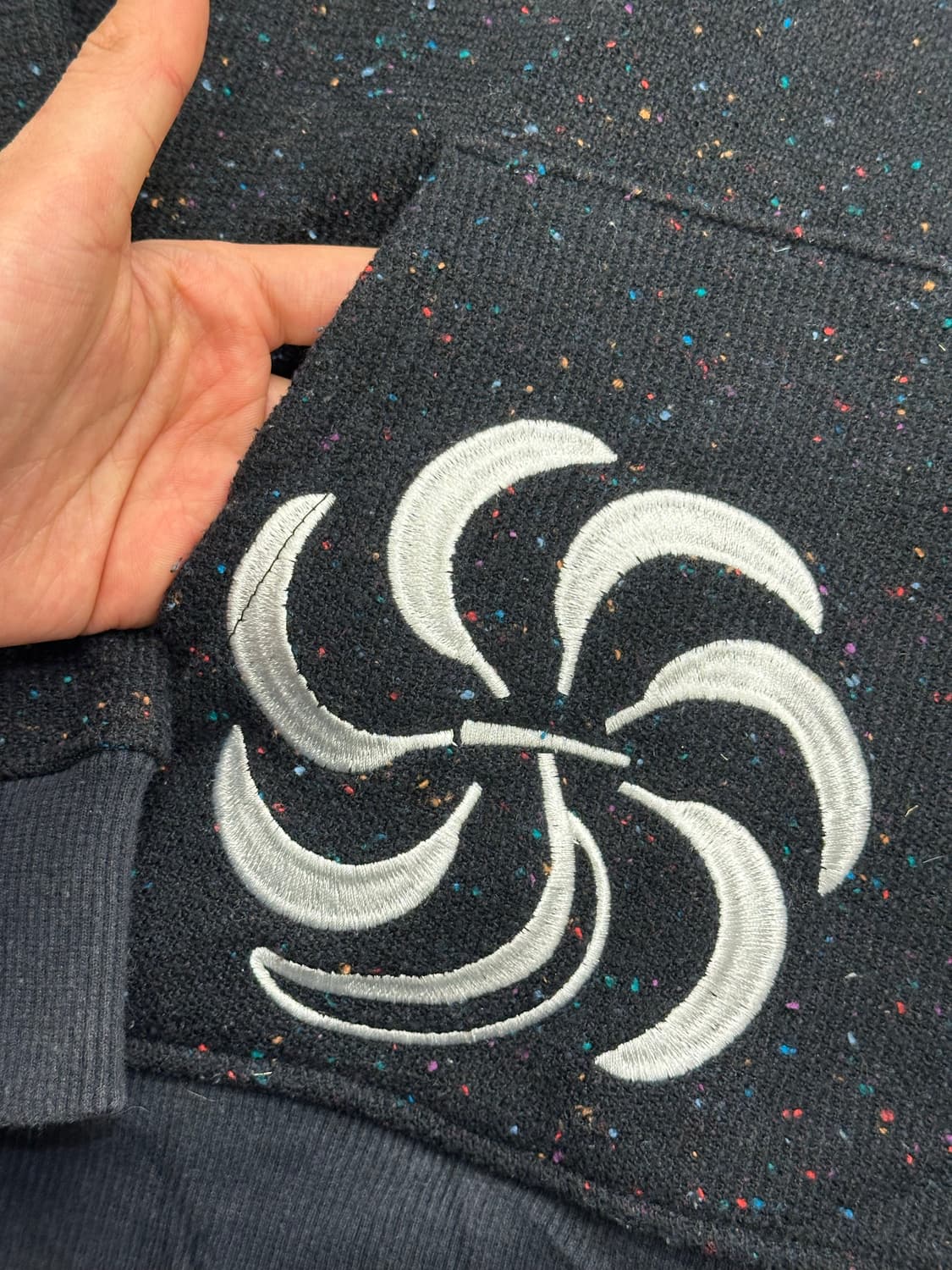 M)Banana Seven 빈티지 도네갈 플리스 후디 상품이미지5