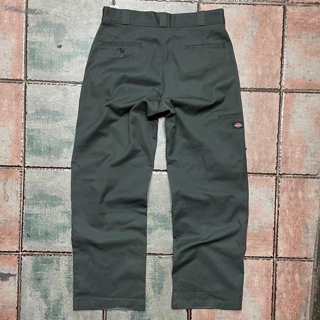 Dickies 디키즈 루즈핏 더블니 워크팬츠 차콜 상품이미지2