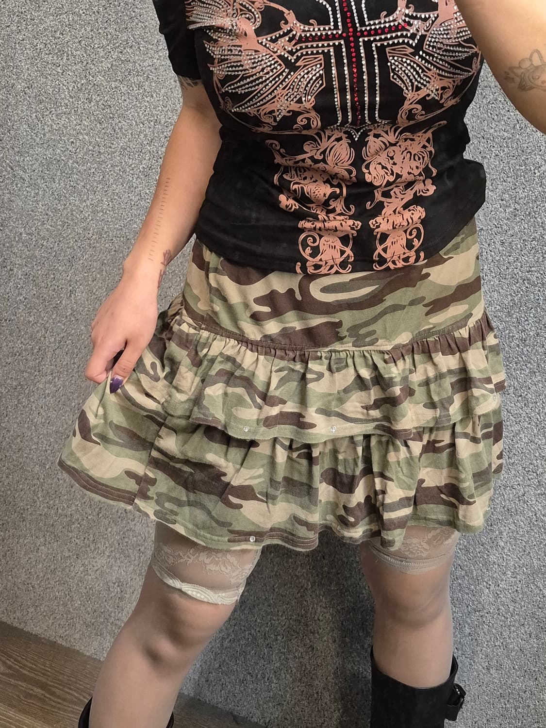 CARMO FRILL SKIRT 상품이미지2