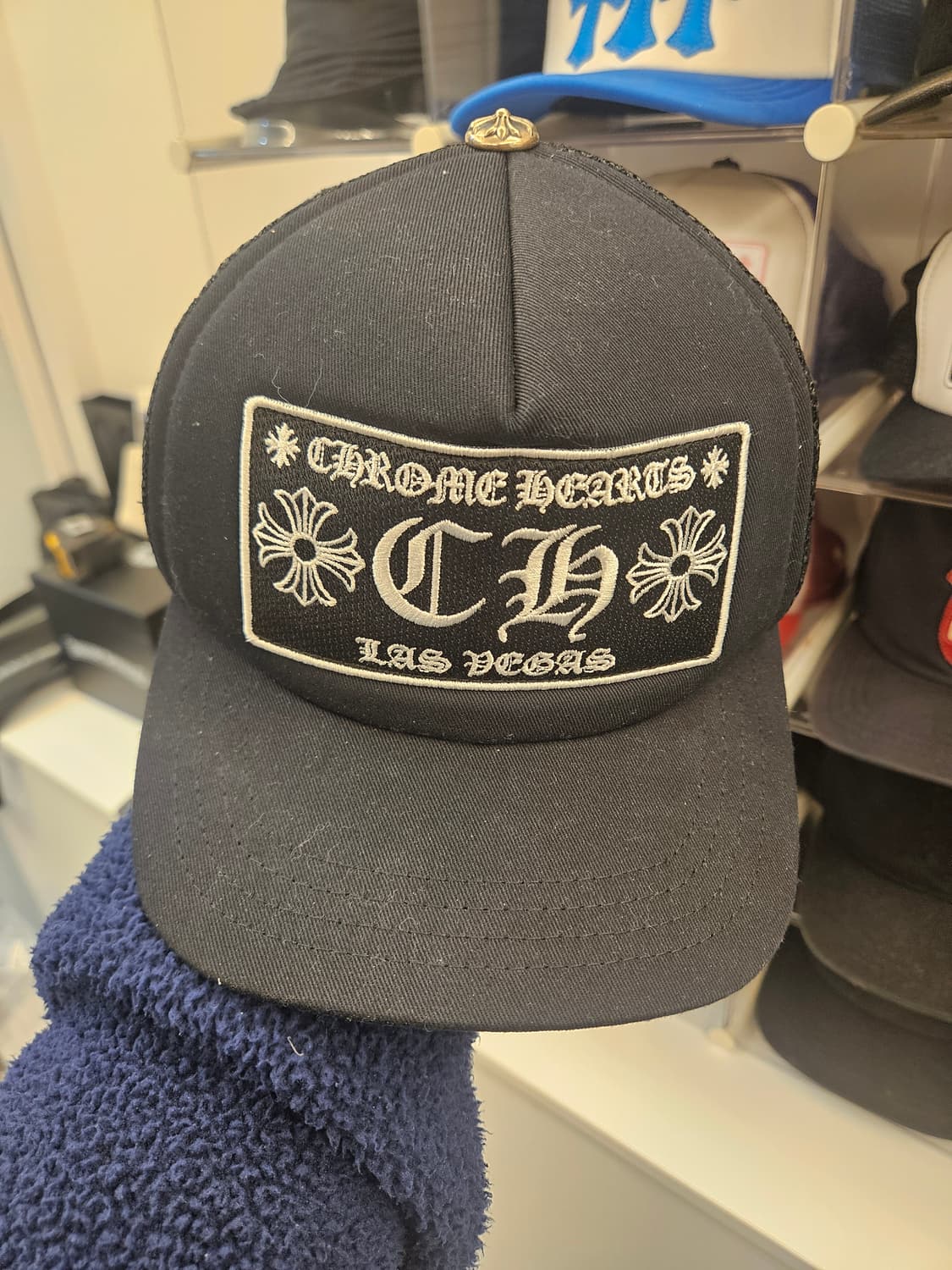 크롬하츠 정품 신형 ch 라스베가스 한정판 모자 캡 상품이미지1